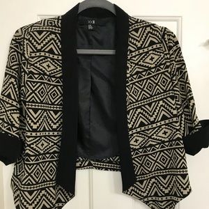 Cropped blazer